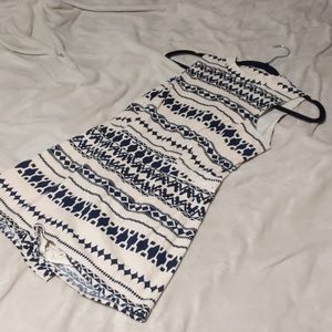 Short Tribal Romper Size Small Key Back